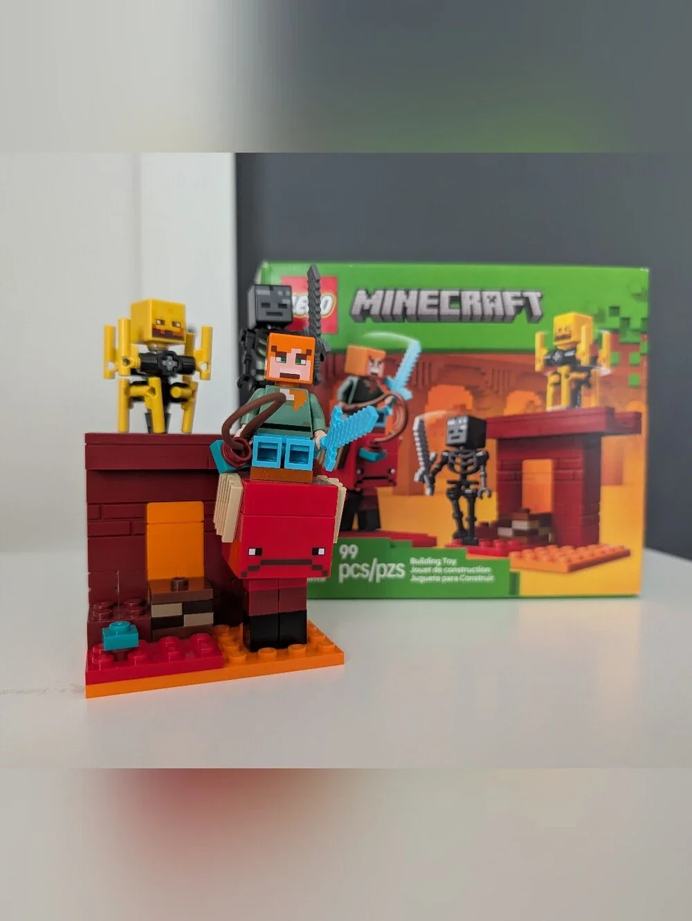 Lego Minecraft Lot Bundle 21266, 21252,21255 Complete Or Mostly CompleteNo Books